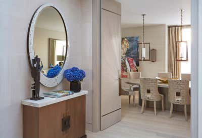  Contemporary Family Home Entry and Hall. Penthouse South, Knightsbridge by Helen Green Design (Allect Design Group).