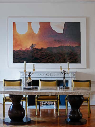Contemporary Dining Room. London Apartment by Francis Sultana.