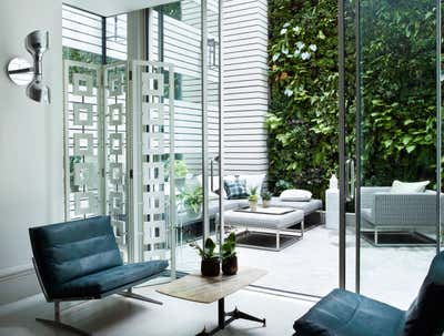 Contemporary Patio and Deck. Marylebone Apartment by Hubert Zandberg Interiors.