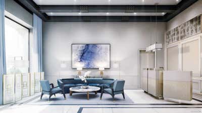  Contemporary Apartment Entry and Hall. The Charles by David Collins Studio.