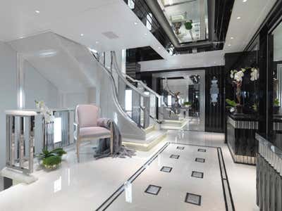  Contemporary Transportation Entry and Hall. Silver Angel by Argent Design.