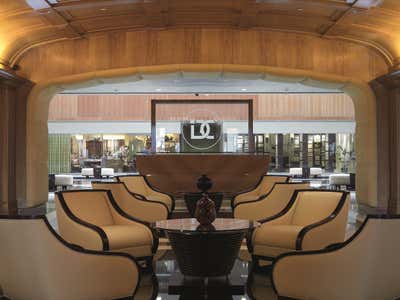Contemporary Lobby and Reception. International Design Center by Juan Montoya Design.