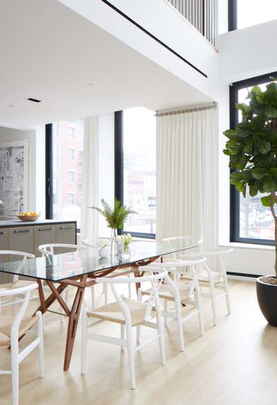  Contemporary Dining Room. Highline Duplex by ASH NYC.