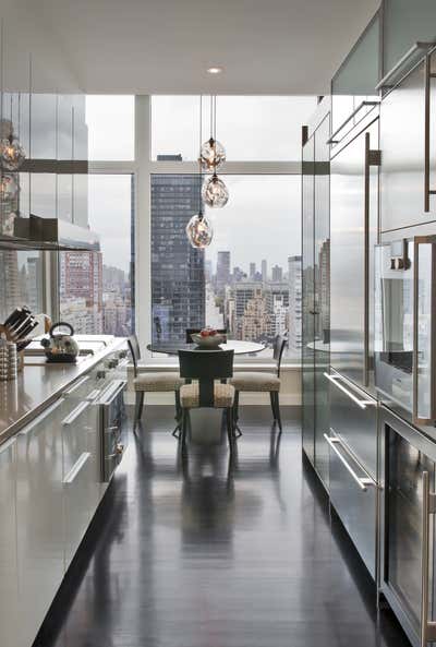  Contemporary Apartment Dining Room. Upper East Side by Champeau & Wilde.