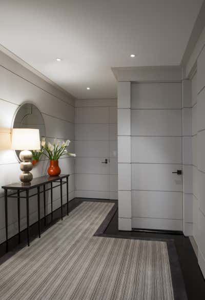  Contemporary Apartment Entry and Hall. Upper East Side by Champeau & Wilde.