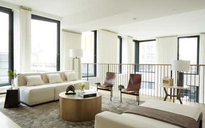  Contemporary Apartment Living Room. Highline Duplex by ASH NYC.