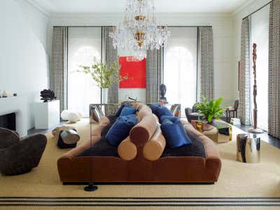  Mixed Use Living Room. Kips Bay Show House by Juan Montoya Design.