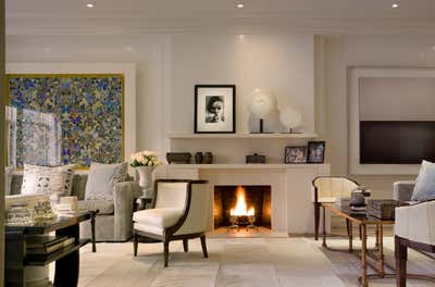Contemporary Living Room. Park Avenue Modern by Dessins, Penny Drue Baird.