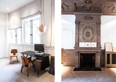  Apartment Bedroom. Baron Haussmann by Isabelle Stanislas Architecture.