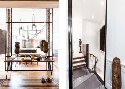  Apartment Patio and Deck. Baron Haussmann by Isabelle Stanislas Architecture.