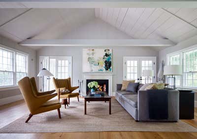  Cottage Country House Living Room. Upstate Colonial by Shawn Henderson Interior Design.