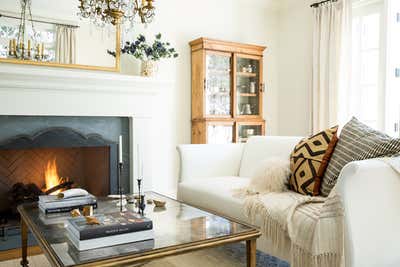  Cottage Family Home Living Room. Kentfield Home by Katie Martinez Design.