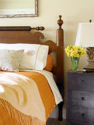  Country Vacation Home Bedroom. Lake Cottage by Kathryn Scott Design Studio.