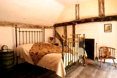  Country Bedroom. 17th Century Converted Tavern by Riviere Interiors.