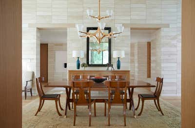  Country Family Home Dining Room. Paradise Valley Residence by Jan Showers & Associates.