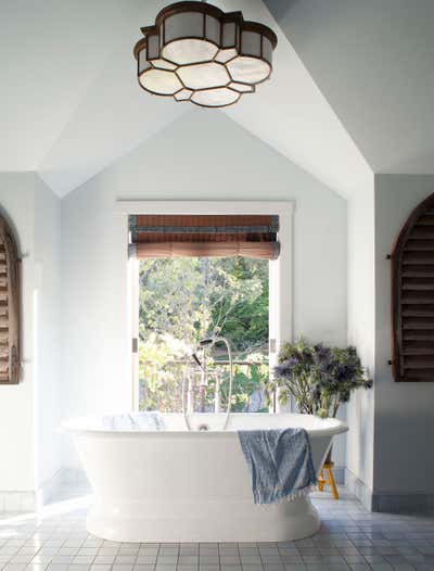  Craftsman Family Home Bathroom. Marin County by Huniford Design Studio.