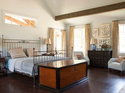  Craftsman Family Home Bedroom. Marin County by Huniford Design Studio.