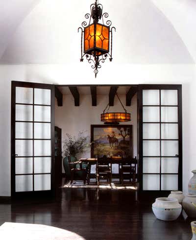  Craftsman Family Home Dining Room. Diane Keaton, Bel Air by Stephen Shadley Designs.