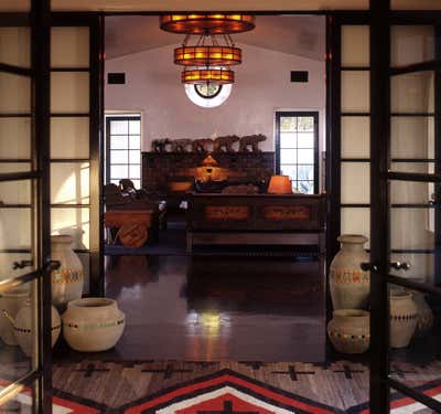  Craftsman Family Home Living Room. Diane Keaton, Bel Air by Stephen Shadley Designs.