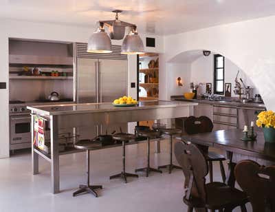 Craftsman Family Home Kitchen. Diane Keaton, Beverly Hills by Stephen Shadley Designs.
