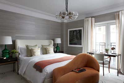  Eclectic Apartment Bedroom. The Palladio by Martin Brudnizki Design Studio.