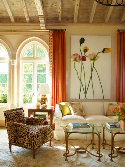 Eclectic Vacation Home Living Room. Palm Beach Punch by Cullman & Kravis Inc..