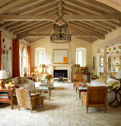  Eclectic Vacation Home Living Room. Palm Beach Punch by Cullman & Kravis Inc..