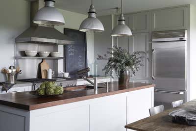 Eclectic Country House Kitchen. Water Mill by Huniford Design Studio.