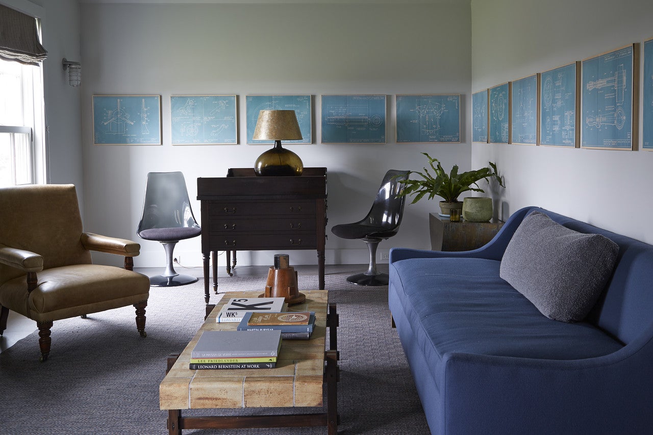 Eclectic Office and Study