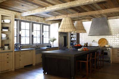 Eclectic Country House Kitchen. Sun Valley by M. Elle Design.