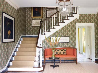 Traditional Eclectic Family Home Entry and Hall. Nashville House by Brockschmidt & Coleman LLC.