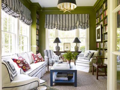  Preppy Living Room. Nashville House by Brockschmidt & Coleman LLC.