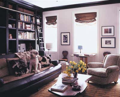  Eclectic Family Home Office and Study. Stanford White Townhouse by Fox-Nahem Associates.