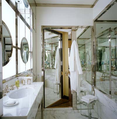 Eclectic Apartment Bathroom. NYC Apartment by Brian J. McCarthy Inc..