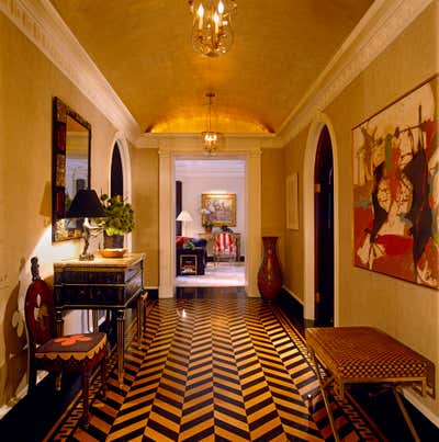  Eclectic Traditional Apartment Entry and Hall. NYC Apartment by Brian J. McCarthy Inc..