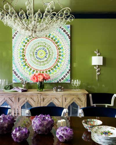  Eclectic Family Home Dining Room. Westchester Home by Sara Gilbane Interiors.