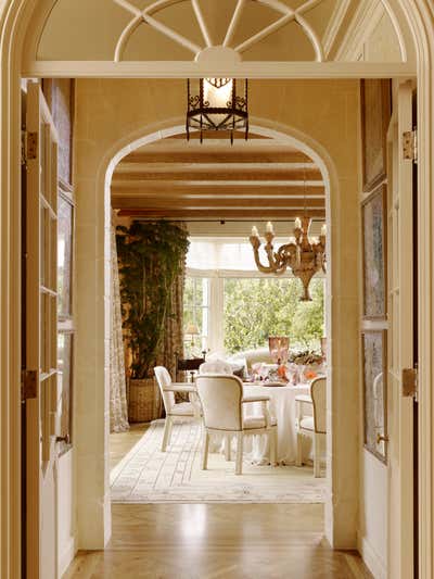  Eclectic Family Home Entry and Hall. Showcase Dining Room by Tucker & Marks.
