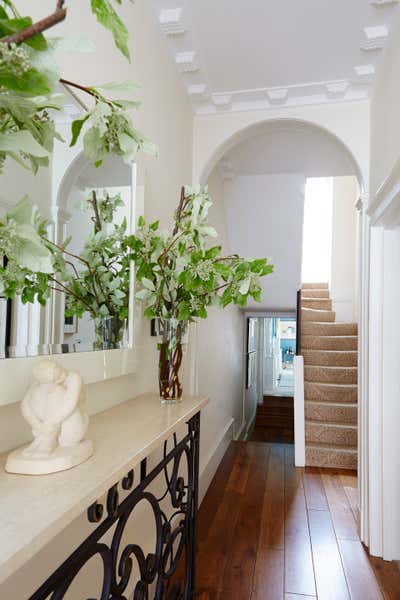  Eclectic Family Home Entry and Hall. London Project by Jan Showers & Associates.