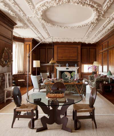  Eclectic Country House Living Room. Country Home in Hampshire UK by Robert Couturier, Inc..