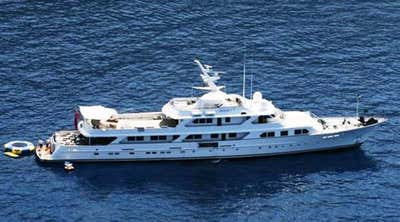  Eclectic Transportation Exterior. 53m Luxury Yacht by Peter Mikic Interiors.