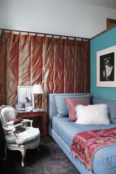  Eclectic Apartment Bedroom. Soho Loft by Robert Couturier, Inc..