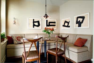 Eclectic Kitchen. Sophisticated Urban Living by Glenn Gissler Design.