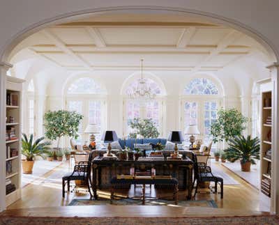  English Country Country House Living Room. Main Line Horse Farm by Brockschmidt & Coleman LLC.