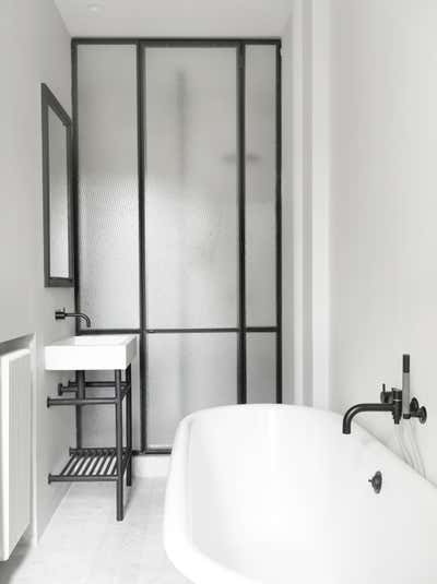  French Apartment Bathroom. RK Apartment by Nicolas Schuybroek Architects.