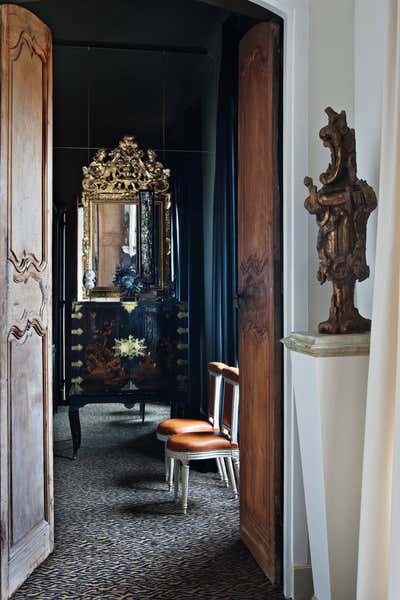  French Family Home Entry and Hall. Historic Hotel Particulier (Mansion) by Suduca & Mérillou.
