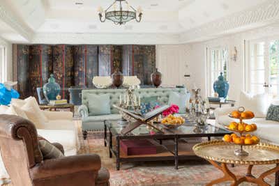  Hollywood Regency Living Room. Beverly Hills Fashion Designer by Peter Dunham Design.