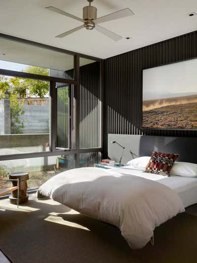  Industrial Family Home Bedroom. Mill Valley Courtyard Residence by Aidlin Darling Design.