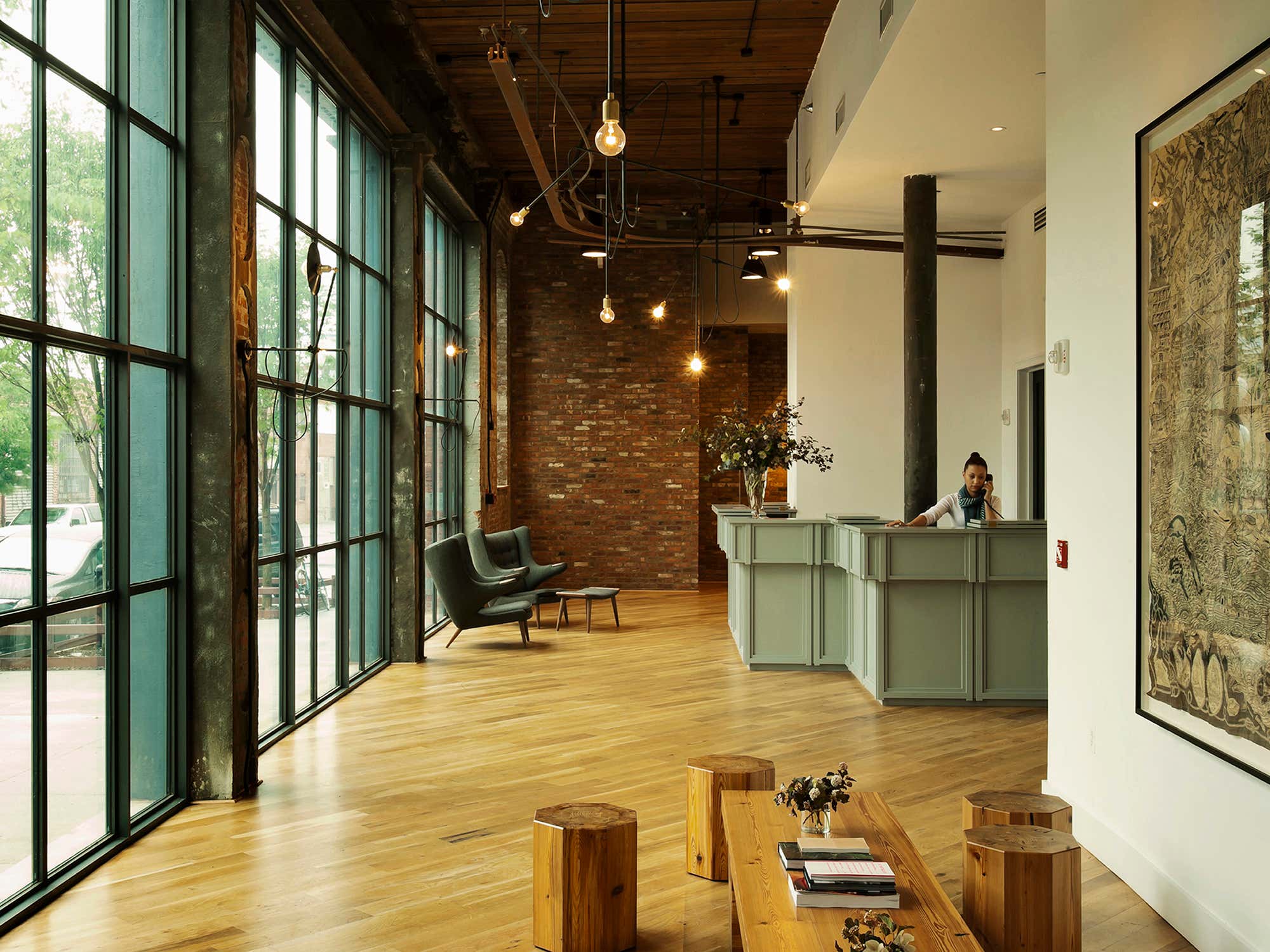 Industrial Lobby and Reception