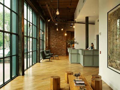 Industrial Lobby and Reception. The Wythe Hotel by Workstead.