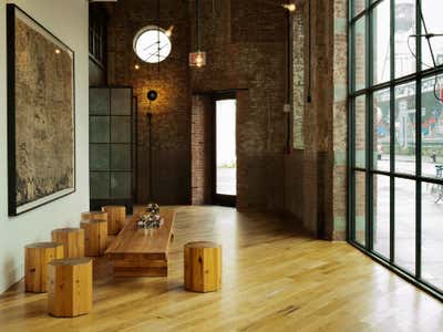 Industrial Lobby and Reception. The Wythe Hotel by Workstead.